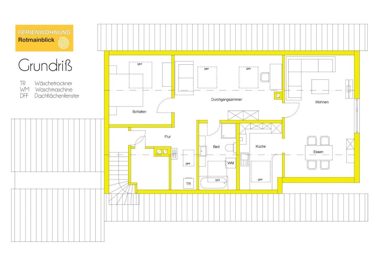 Ferienwohnung Rotmainblick Heinersreuth Εξωτερικό φωτογραφία
